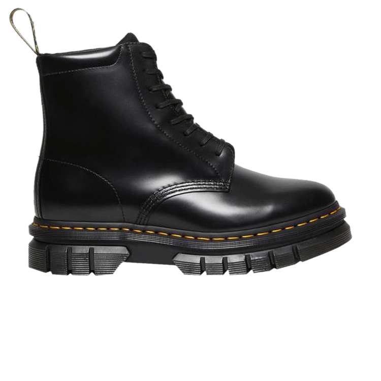 

Ботинки Rikard Smooth Leather Platform Lace Up Boots 'Black', черный