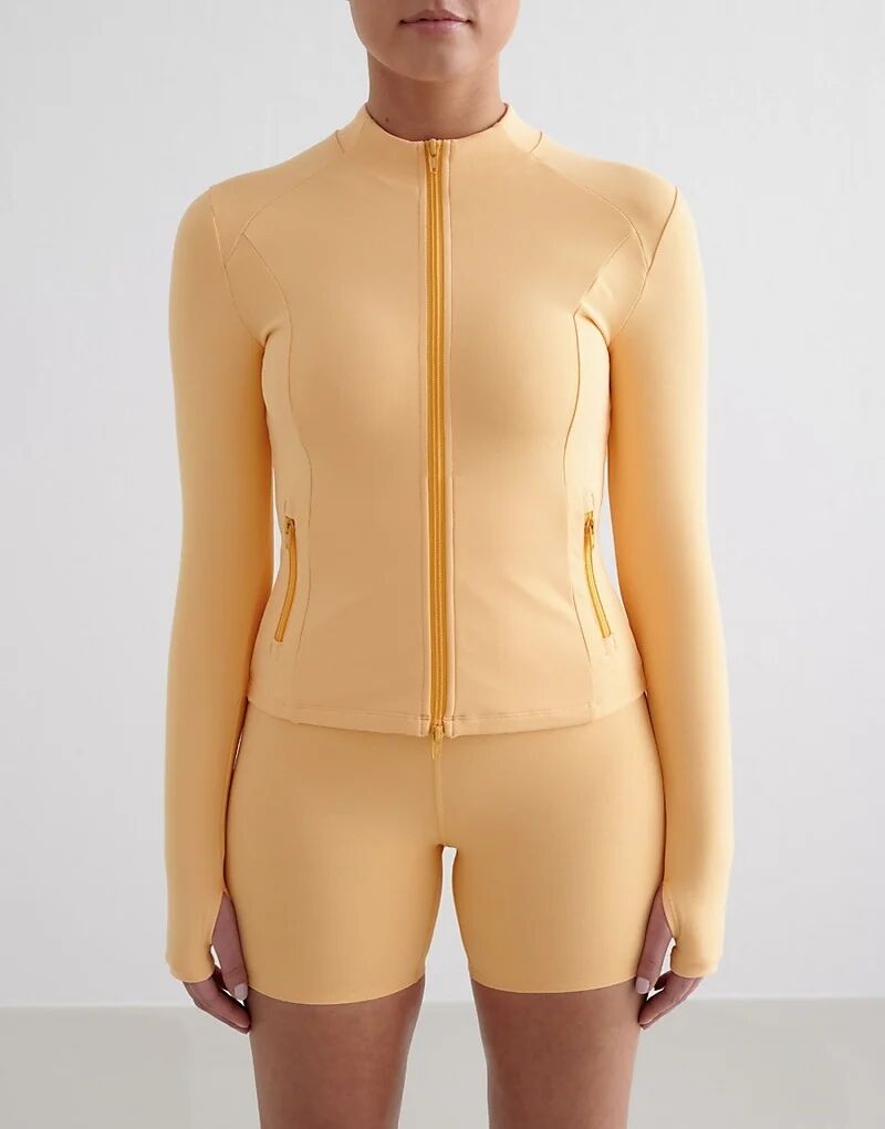 

Куртка Aim'n Sorbet Sense Zip в кремово-оранжевом цвете