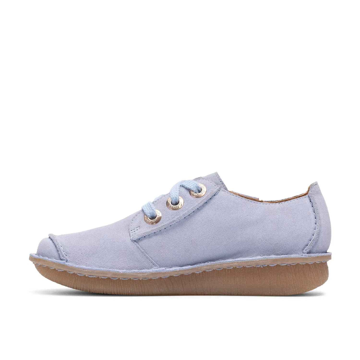 Кроссовки Funny Dream на танкетке Clarks, синий — фото 2