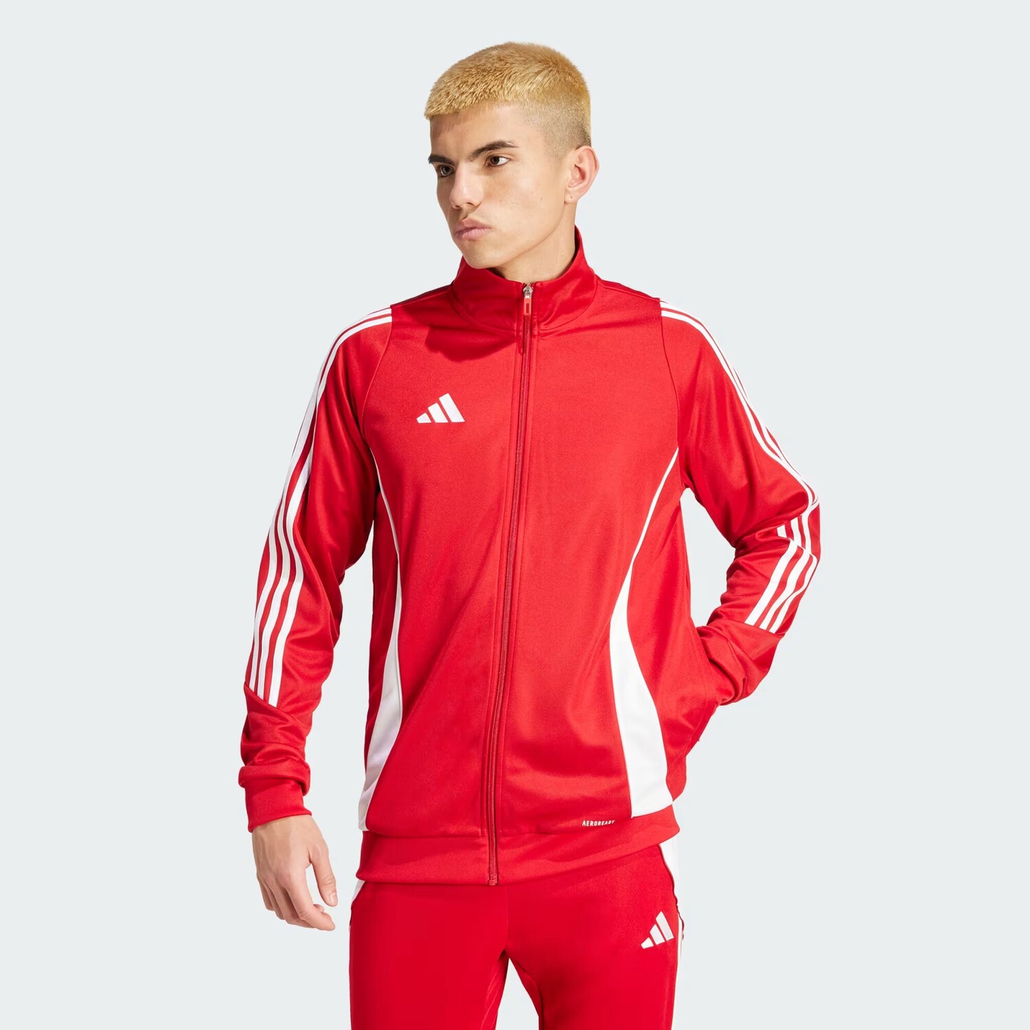 

Тренировочная куртка Tiro 24 Adidas, цвет Team Power Red 2/White