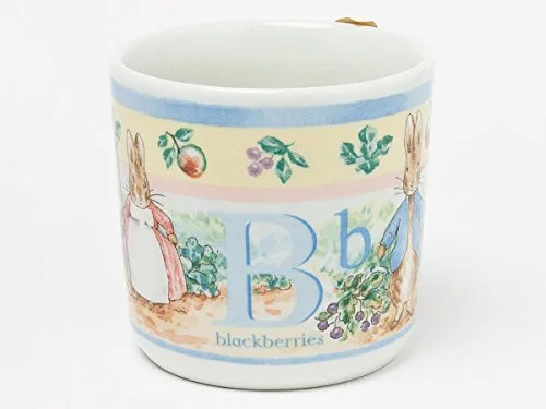 Детский набор посуды «Peter Rabbit ABC» из 2 предметов, синий, от Wedgwood — фото 4