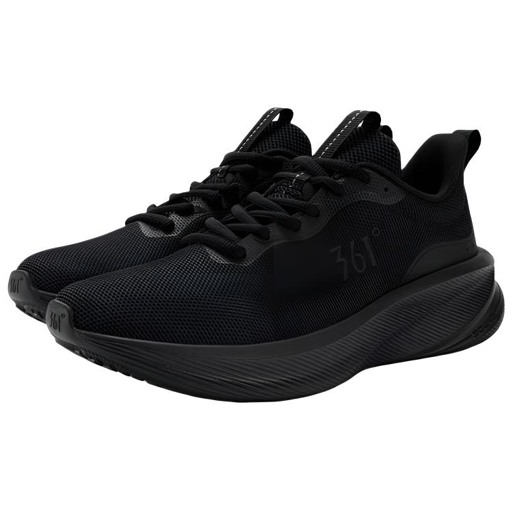 Дышащие легкие кроссовки Rebound Low top для бега мужские 361°, obsidian черный — фото 4