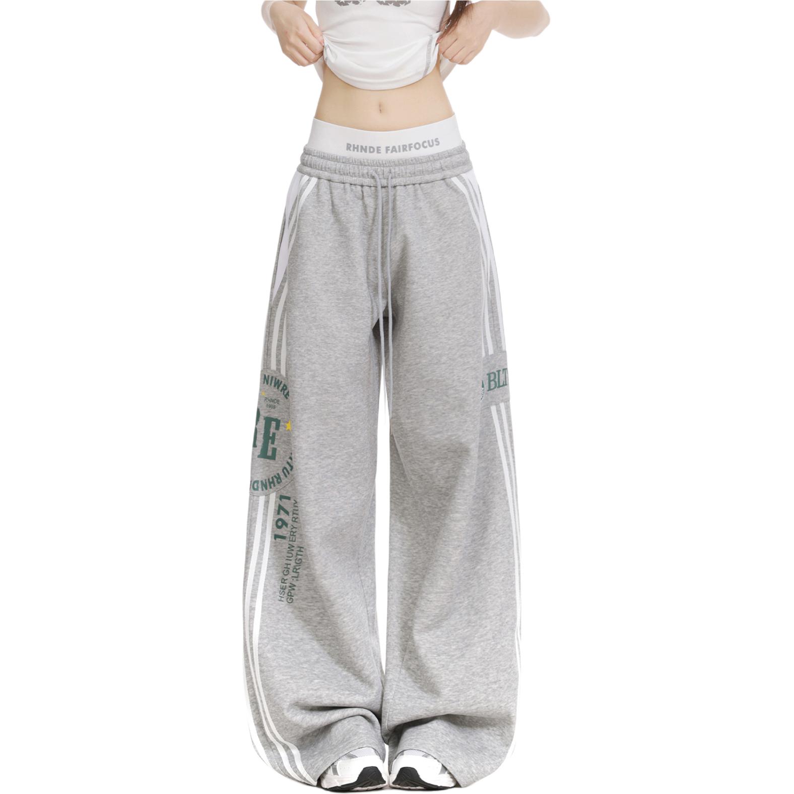 

Повседневные брюки Unisex Moderate Straight Fit NEVER RULE, серый