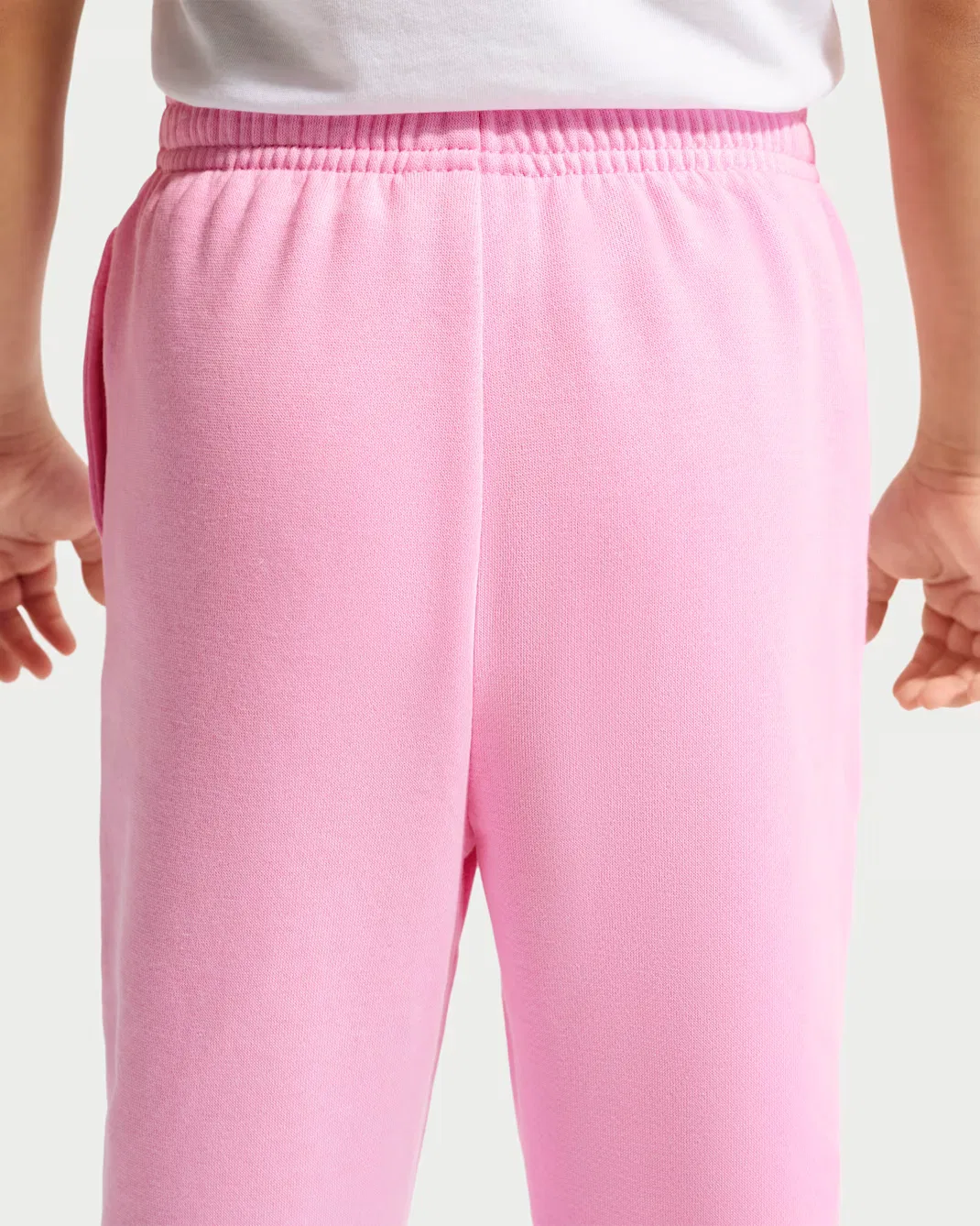 Свободные флисовые штаны для малышей Toddler Studio Nike Sportswear, Pink Rise — фото 3