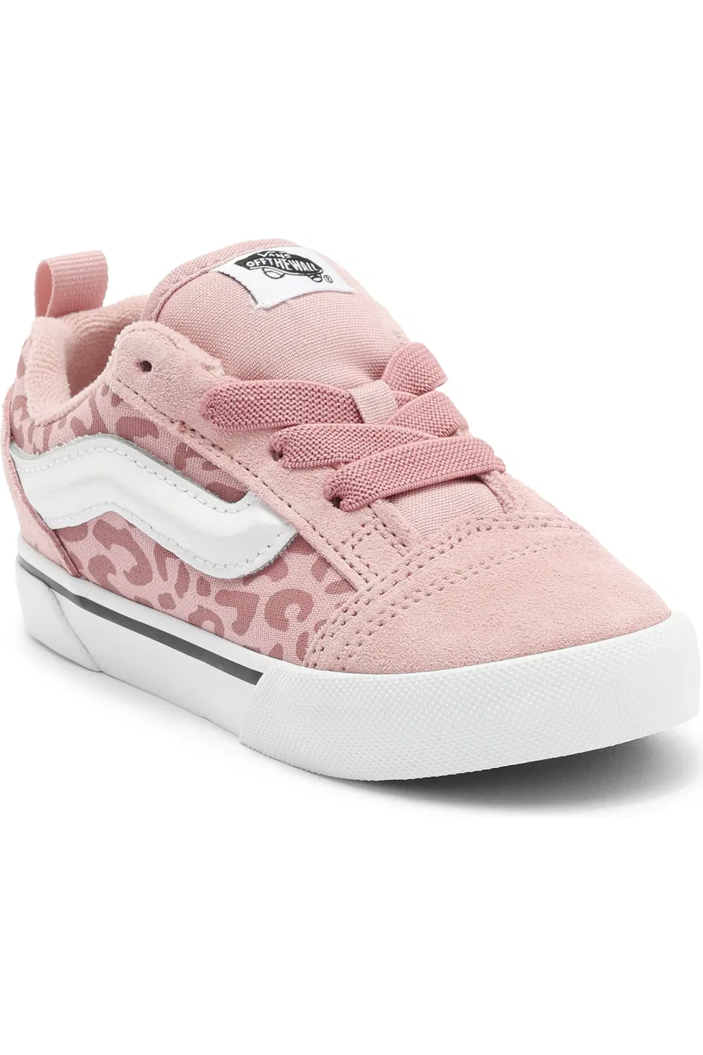 Детские кеды на широкой подошве Sk8-Hi Vans, Leopard Misty Mauve