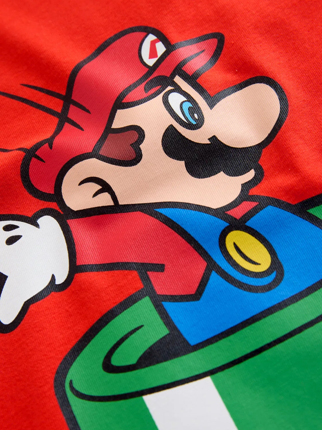 Футболка с принтом Mario Next, красный — фото 4