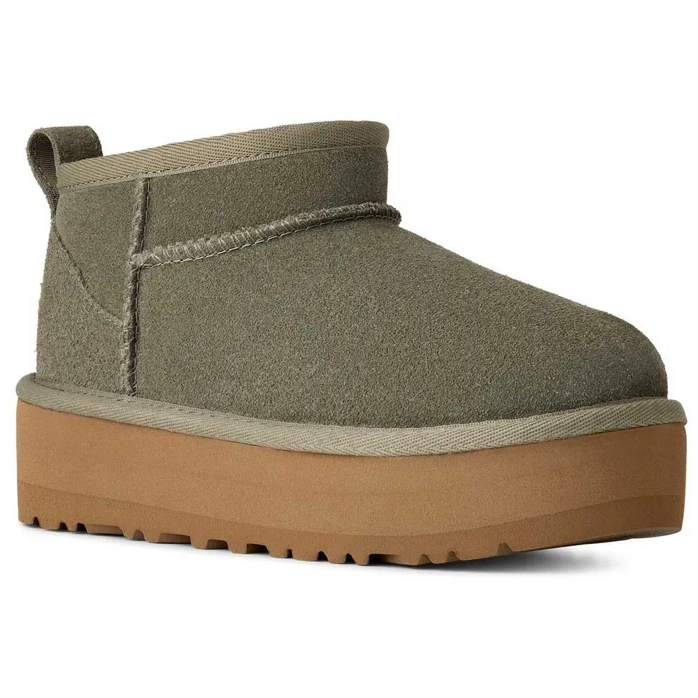 Детские ботинки-челси с низким голенищем Ugg Classic Ultra Mini, Green
