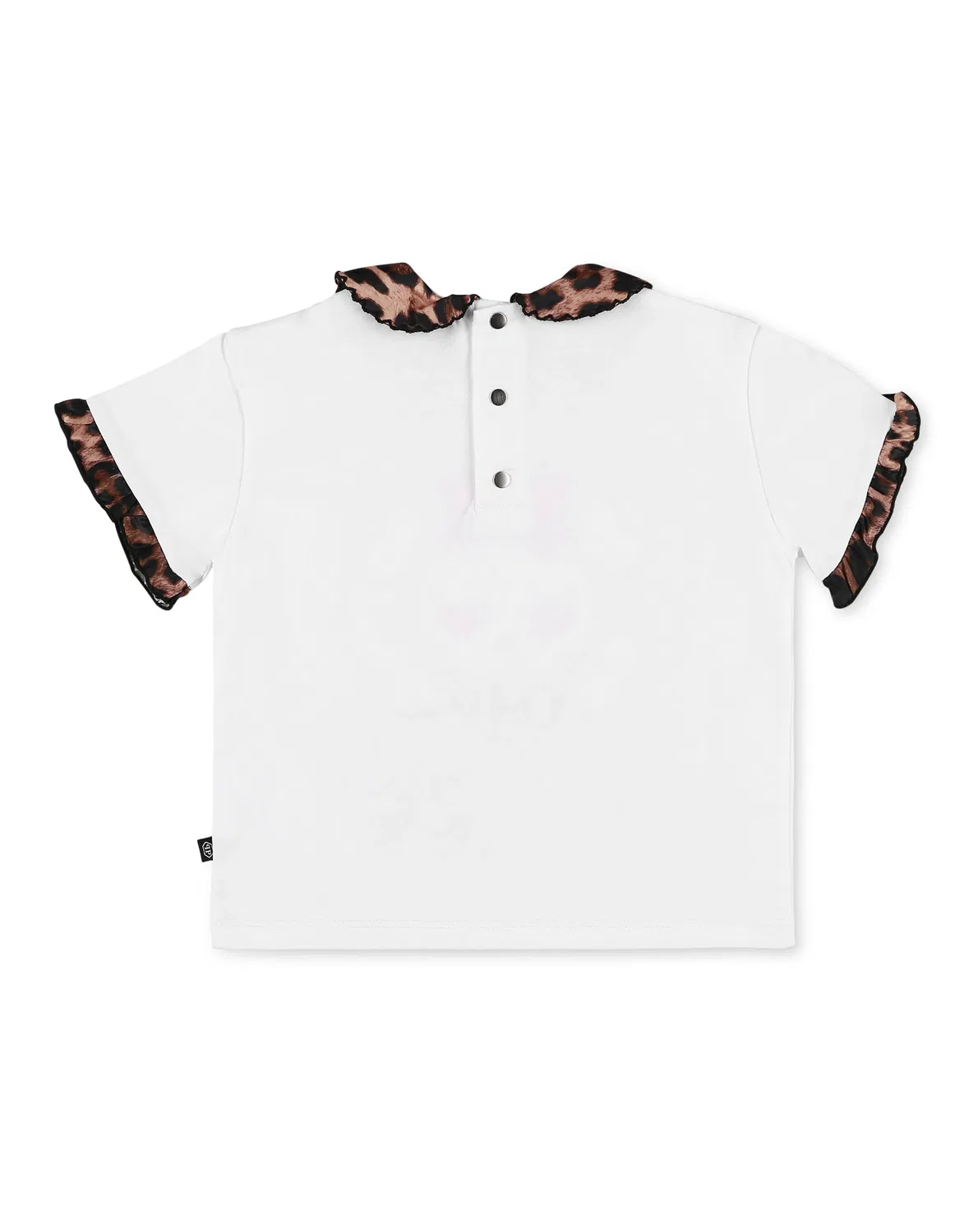 Детская футболка с коротким рукавом хлопковая PHILIPP PLEIN, White — фото 3