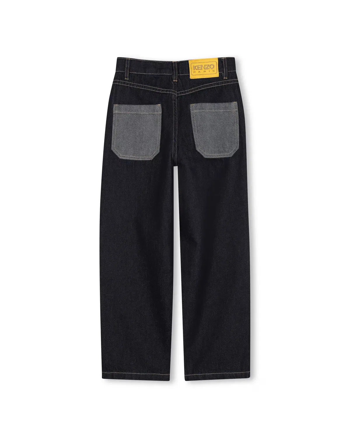 Детские джинсы для мальчиков хлопковые Kenzo Kids, Azul — фото 3