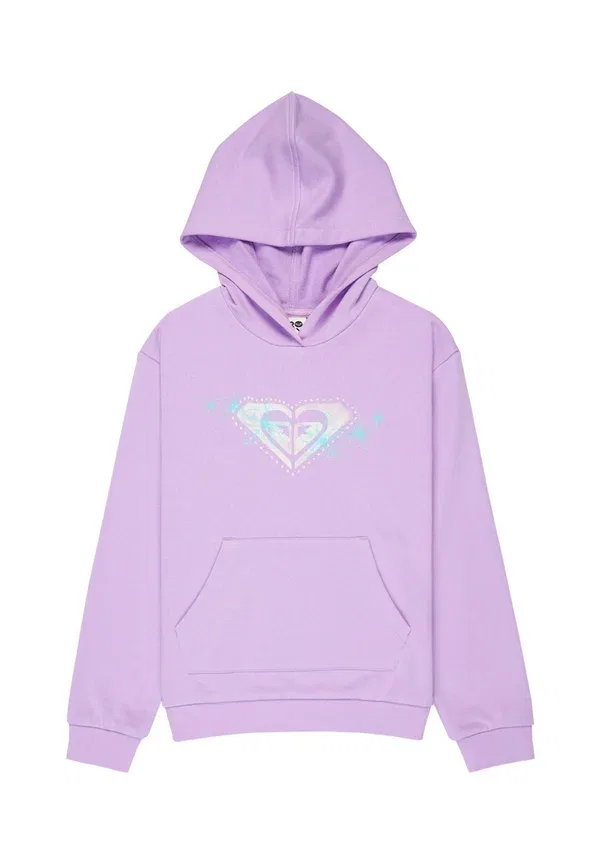 Худи с принтом Surffeelhoodter Roxy, Purple, фиолетовый