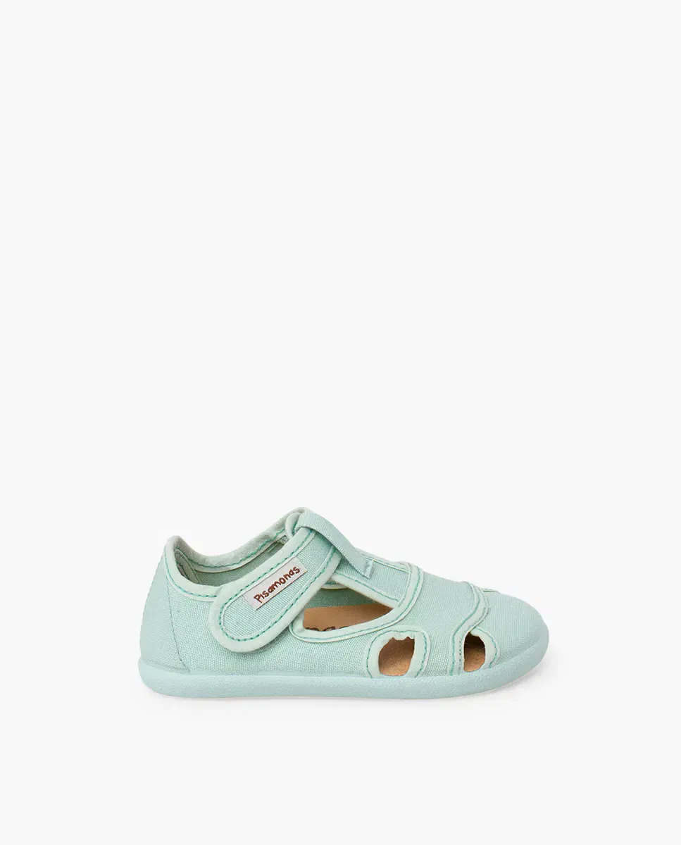 Детские сандалии для мальчиков barefoot с закрытым носом Pisamonas, Azul