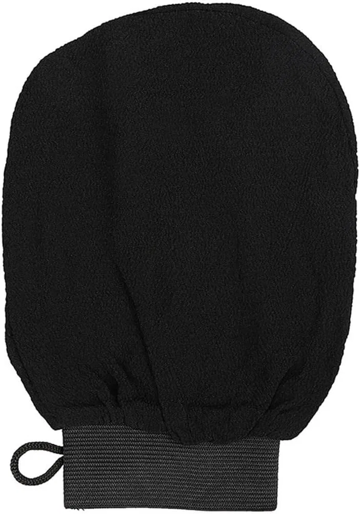 Эксфолиирующие варежки Danlai, 1 пара, 15x21 см, Black
