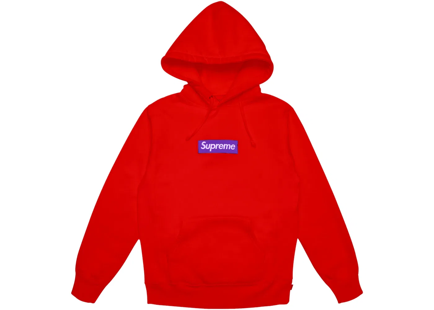 Мужская худи с принтом Supreme Box Logo Model: Sweatshirt (FW17), Red