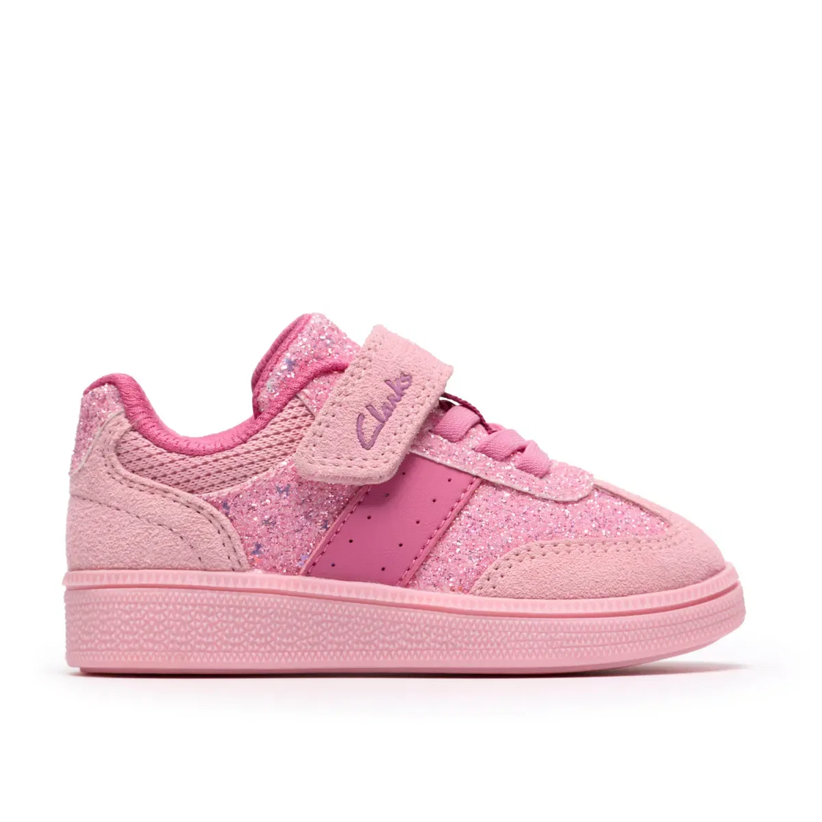 Детские кроссовки Cypressstep Clarks, Pink Sparkle
