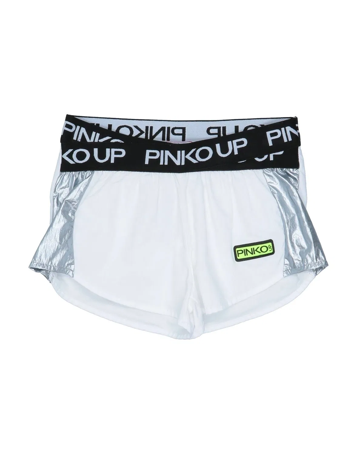 Детские шорты для девочек с принтом Pinko Up, белый