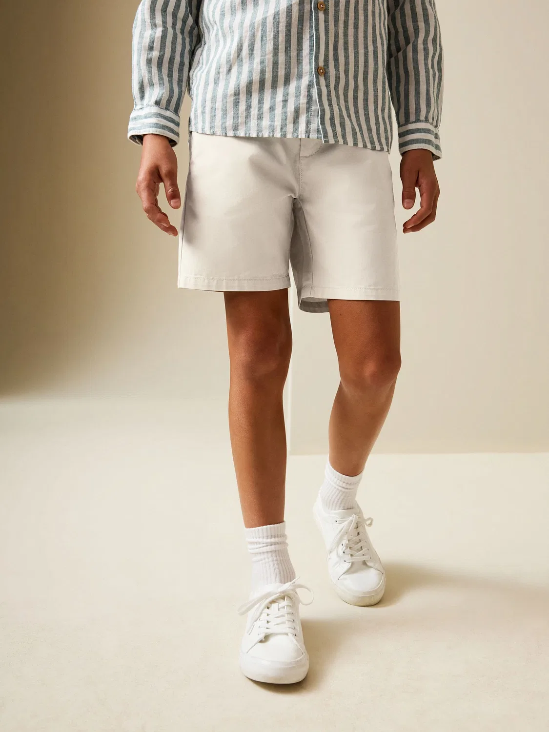 Шорты чинос Regular Fit Next, Stone