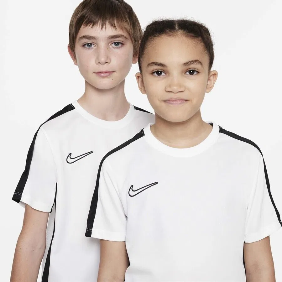 Футболка спортивная с коротким рукавом Dri-FIT Academy 23 Nike, Белый — фото 2