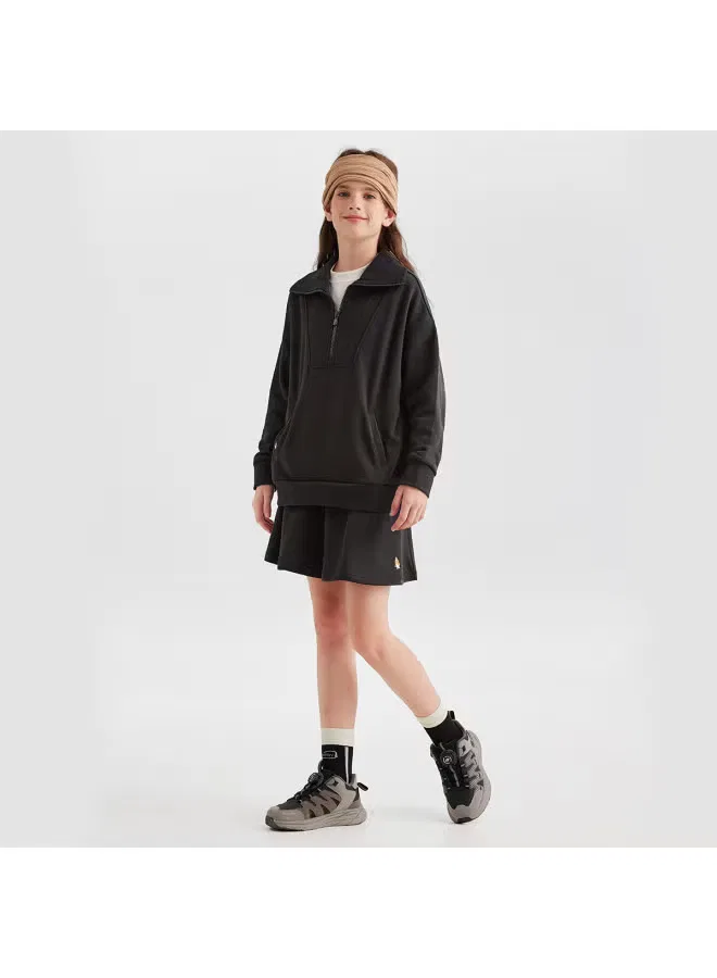 Комплект детской одежды с длинным рукавом, худи и юбка, Hush Puppies — фото 4