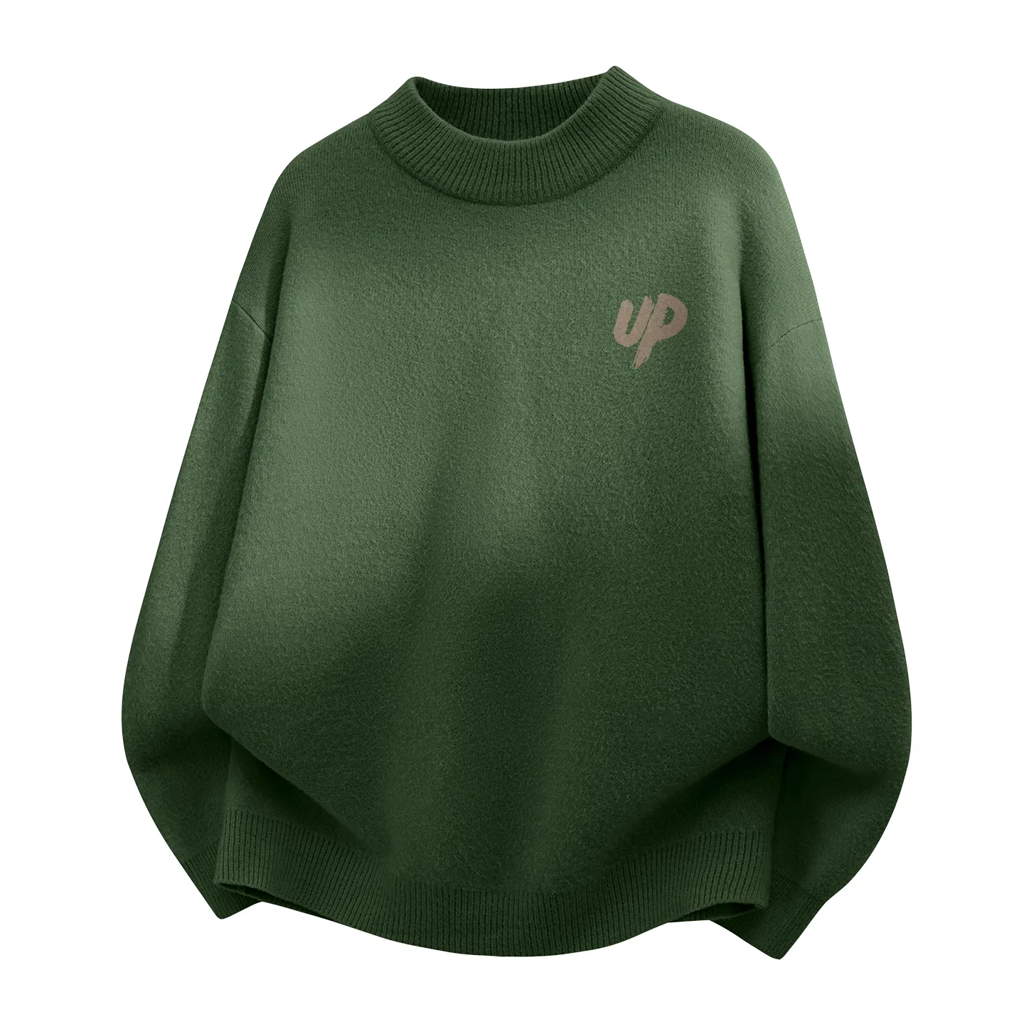 Детский свитер хлопковый MINISO, Green (B Up Chest Logo)