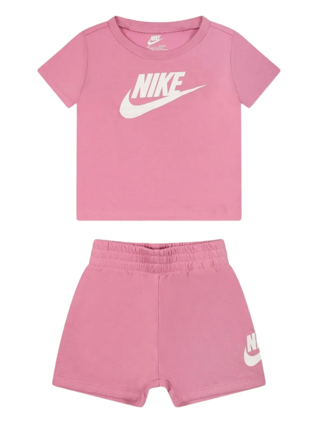 

Комплект шорт с принтом логотипа Swoosh Nike Kids, розовый