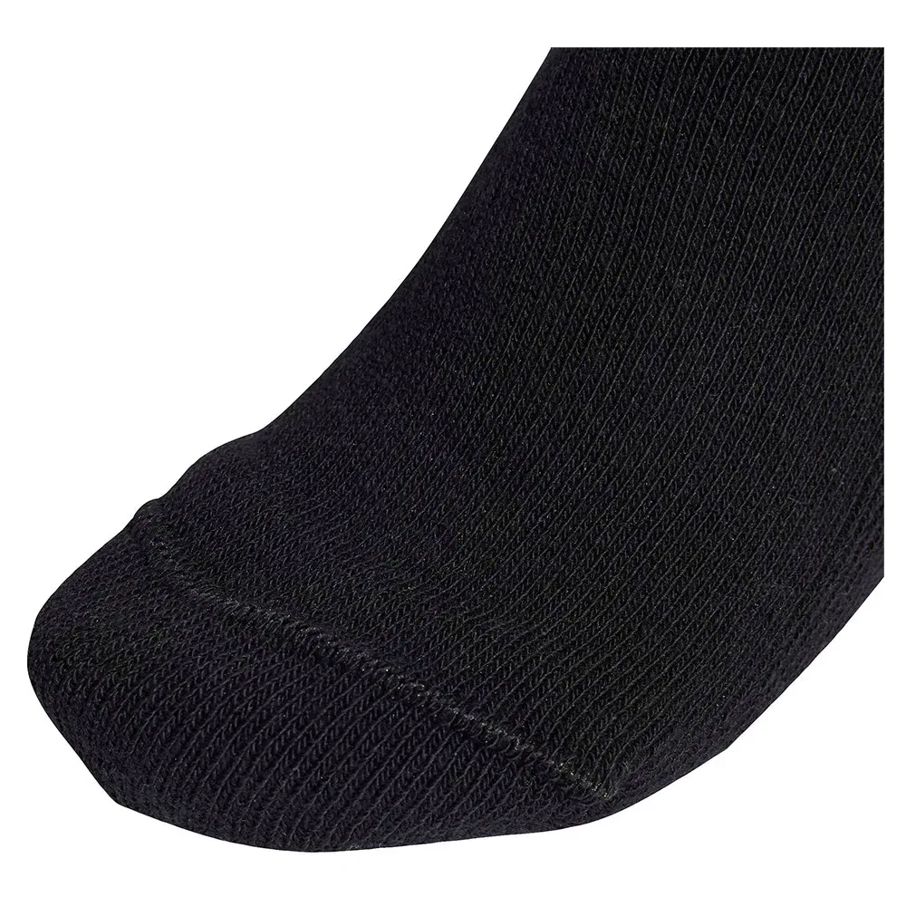Носки с амортизацией Adidas Linear Cushioned crew, 10 пар, черный — фото 3