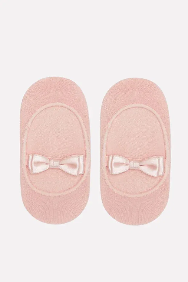 Детские носочки для новорожденных с принтом Lovers baby invisible socks Bony Socks, Pink