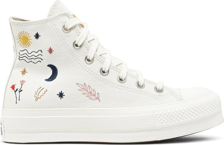 

Кроссовки Converse Wmns Chuck Taylor All Star Platform High Its Okay To Wander - Egret, кремовый, Бежевый, Кроссовки Converse Wmns Chuck Taylor All Star Platform High Its Okay To Wander - Egret, кремовый