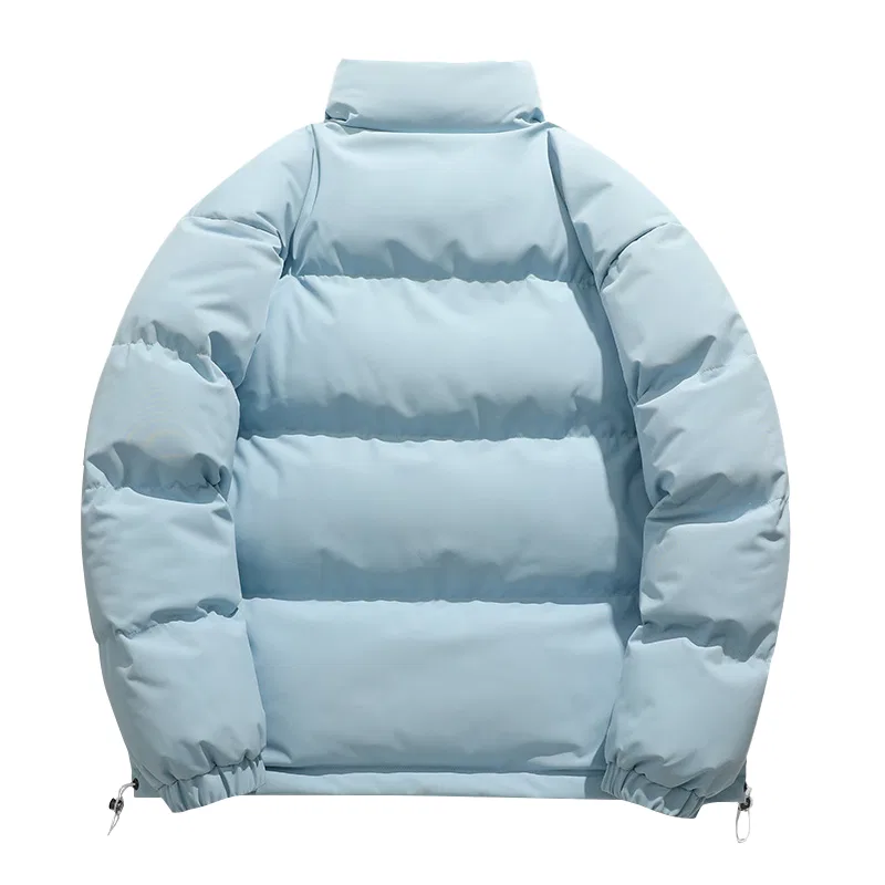 Детская утепленная куртка-пуховик с высоким воротником Tonlion, Light Blue — фото 3