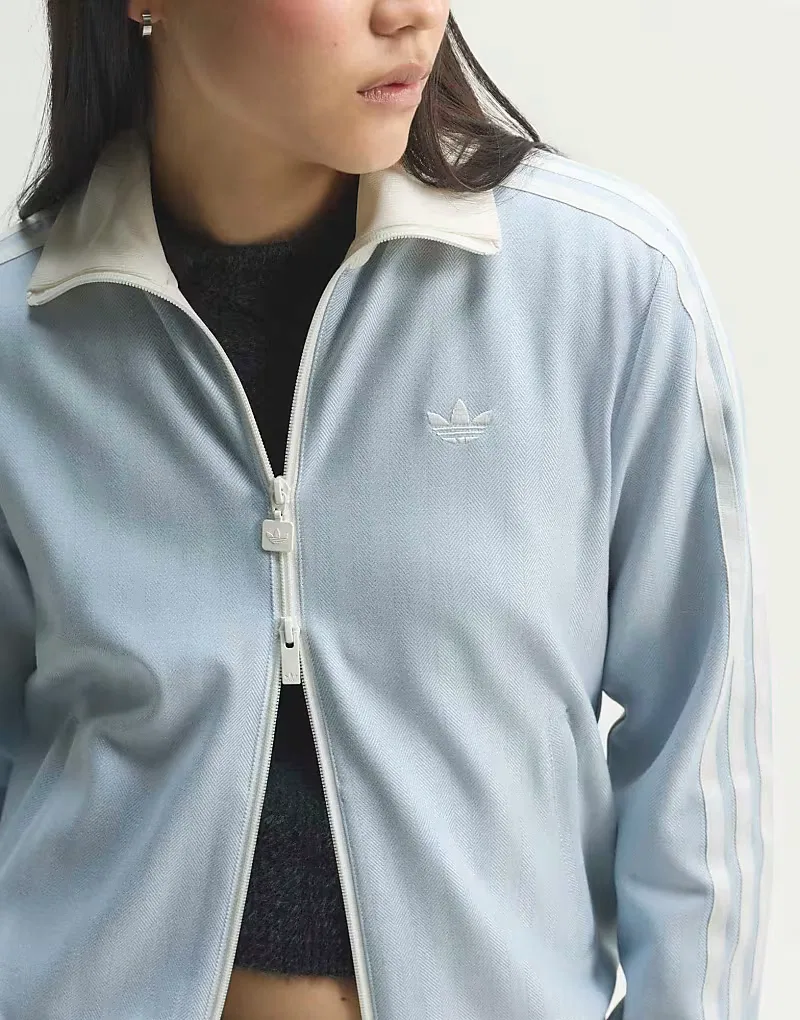 Спортивная куртка Tracktop OG Tweed Adidas Originals, Crystal Sky — фото 3