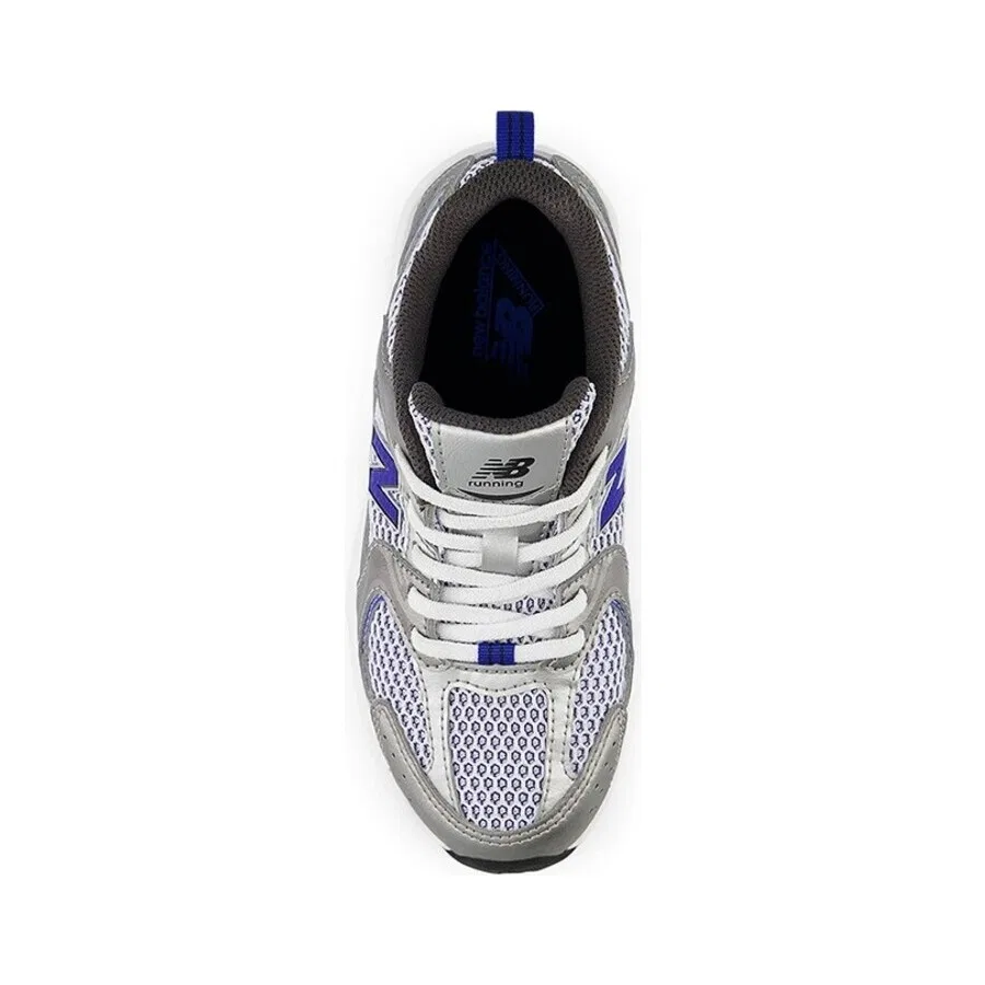Детские кроссовки с шнуровкой PZ530ADE Sparksole New Balance, Серый — фото 3