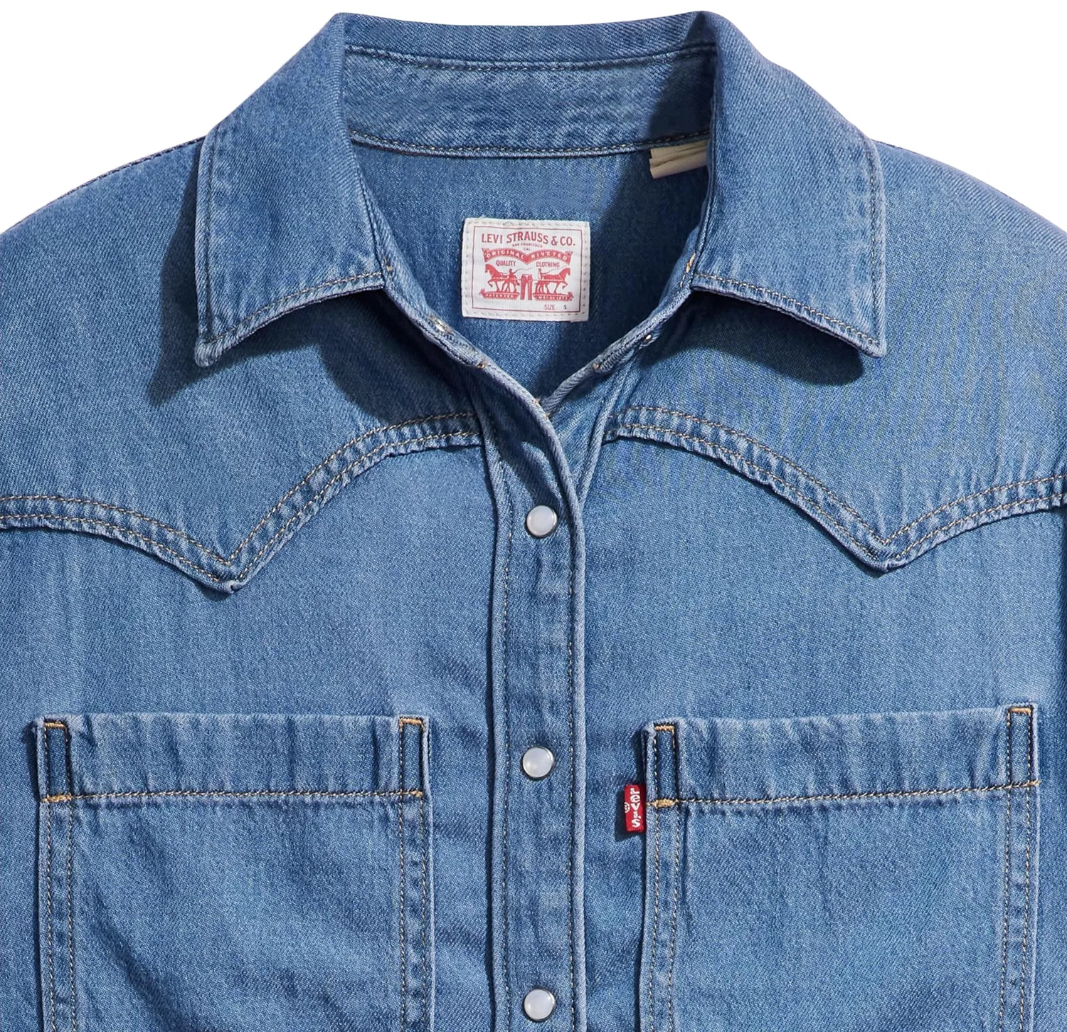 Женская рубашка с принтом Teodora Western Levi's, Going Steady 7 — фото 4