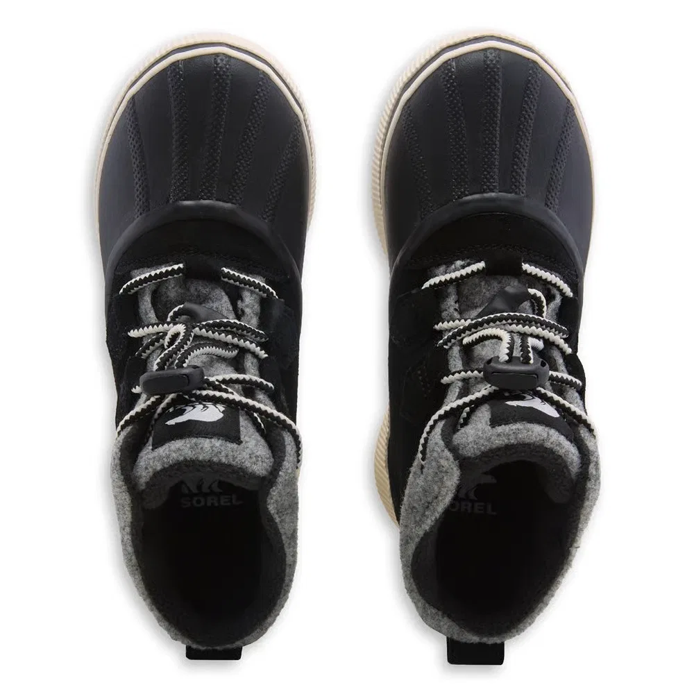 Детские водонепроницаемые зимние ботинки Out-n-Acto IV Sorel, Tan/Black — фото 4