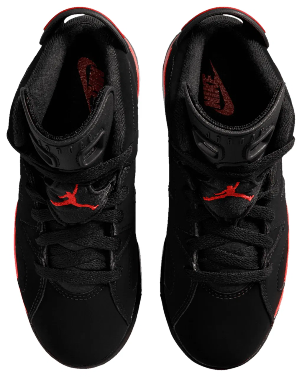 Кроссовки для мальчиков Jordan Retro 6, красный/черный — фото 4