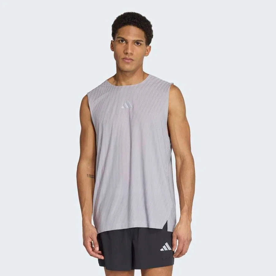 Мужская футболка без рукавов adidas KS6083 ADI365 C Tank M, Серый