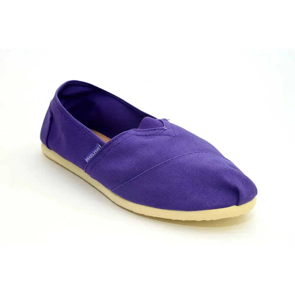Детские эспадрильи с закрытым носком Espargatas Clasica Brasileras, Purple — фото 2