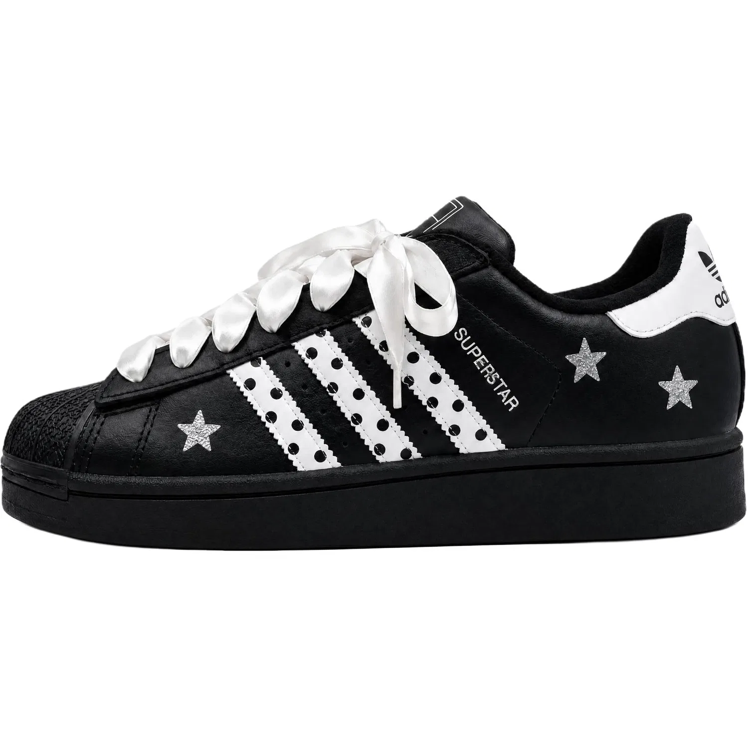 Кроссовки для скейтбординга Superstar 2, Adidas Originals, Black — фото 3
