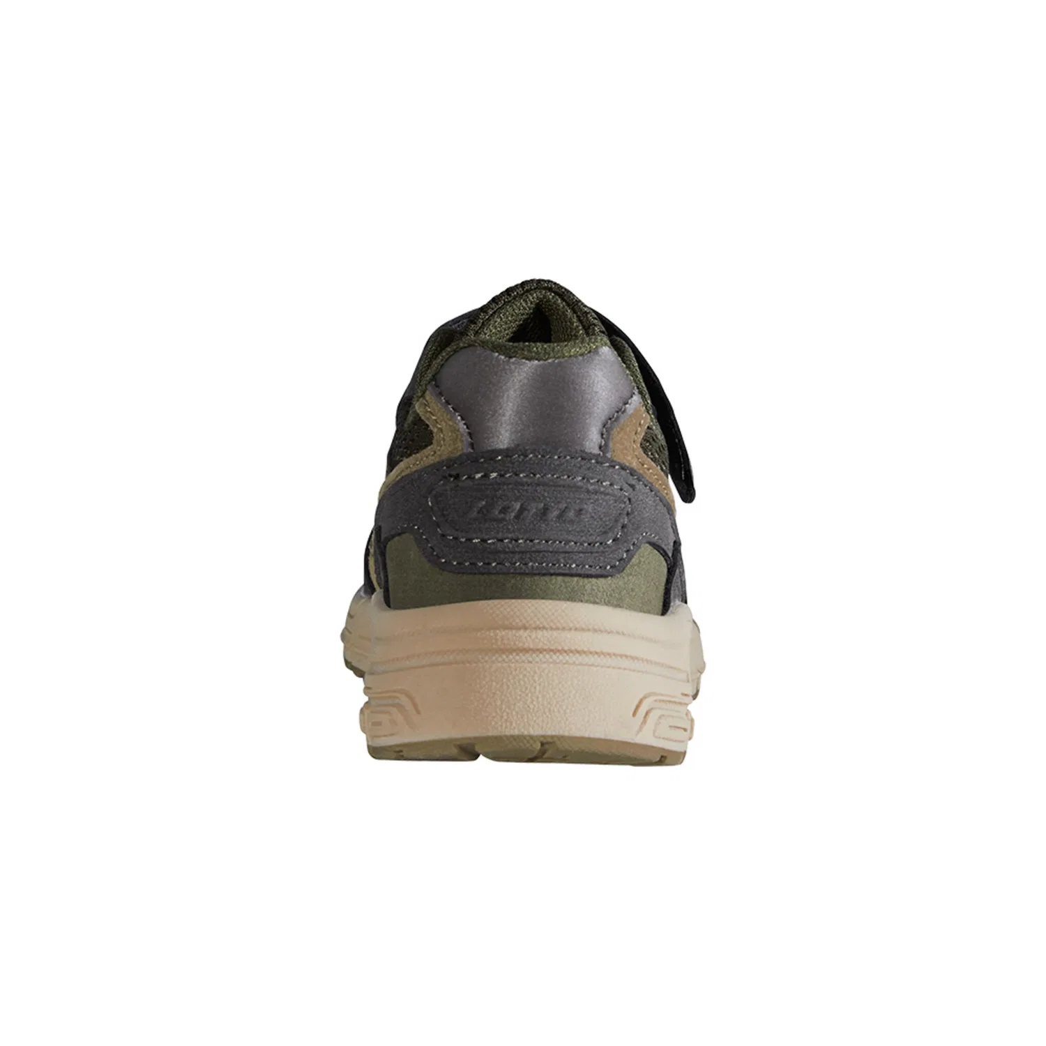 Детские спортивные кроссовки с эластичной шнуровкой Lotto, Dark Grey Olive — фото 4