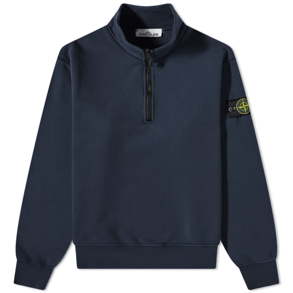 

Толстовка Stone Island Garment Dyed Half Zip Sweat, Серый, Толстовка Stone Island Garment Dyed Half Zip Sweat