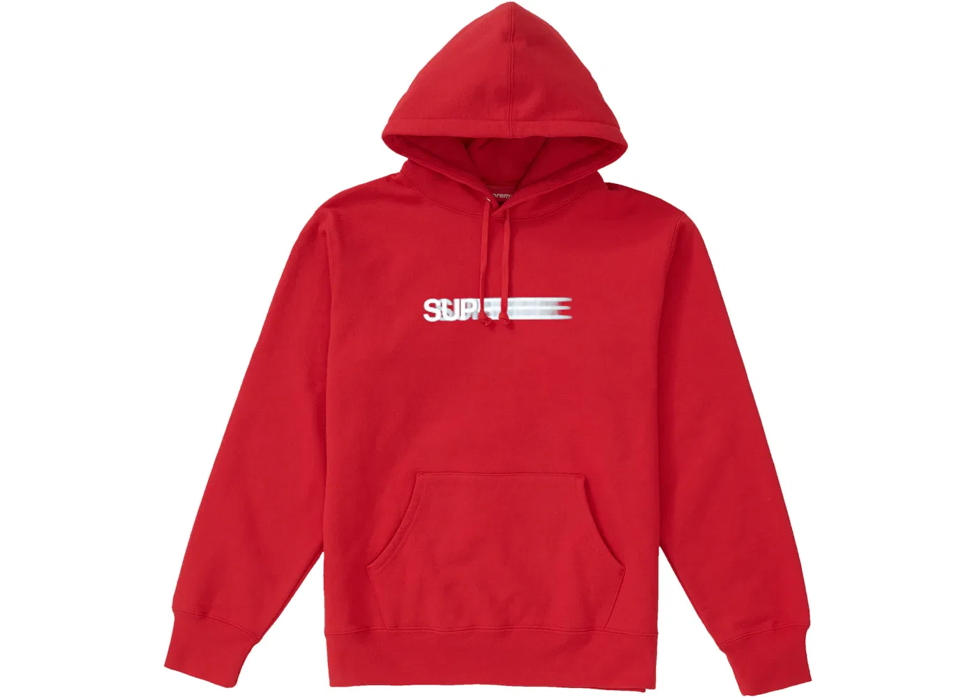Мужской худи с принтом Motion Logo Supreme, Red