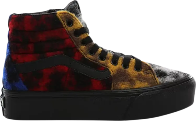 

Кеды Vans Sk8-Hi Platform 2.0 Mix Leopard, разноцветный