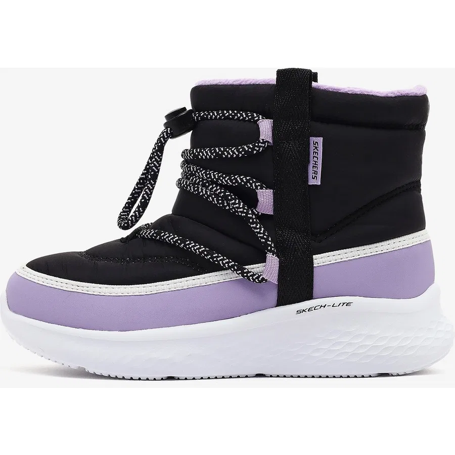 Детские зимние ботинки с утеплителем Hyper Phase Skechers, Черный