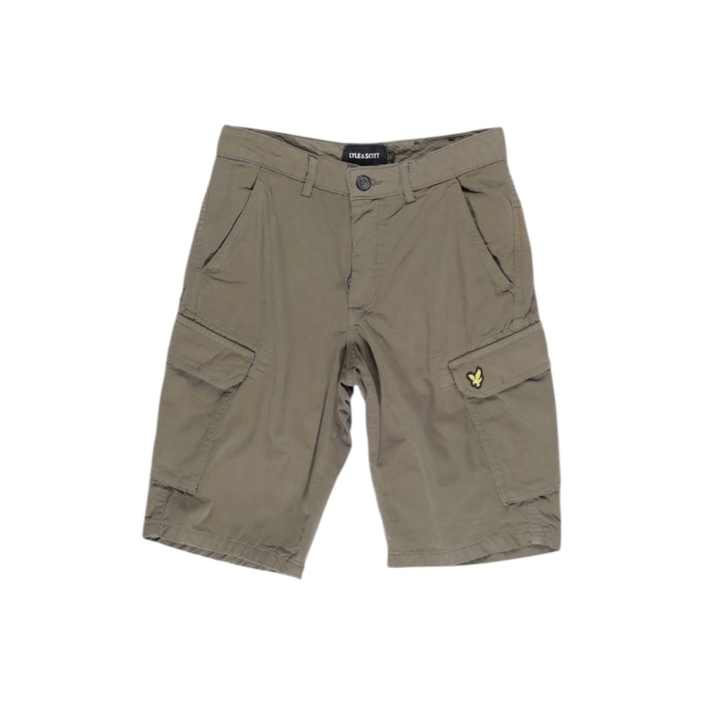 

Зеленые хлопковые шорты Lyle & Scott