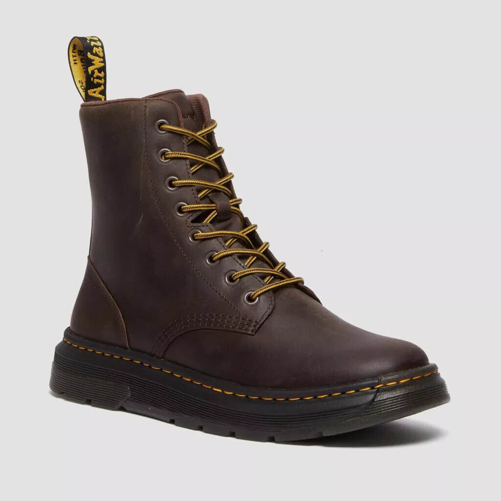 

Ботинки Dr. Martens Crewson Crazy Horse Leather Everyday, темно-коричневый
