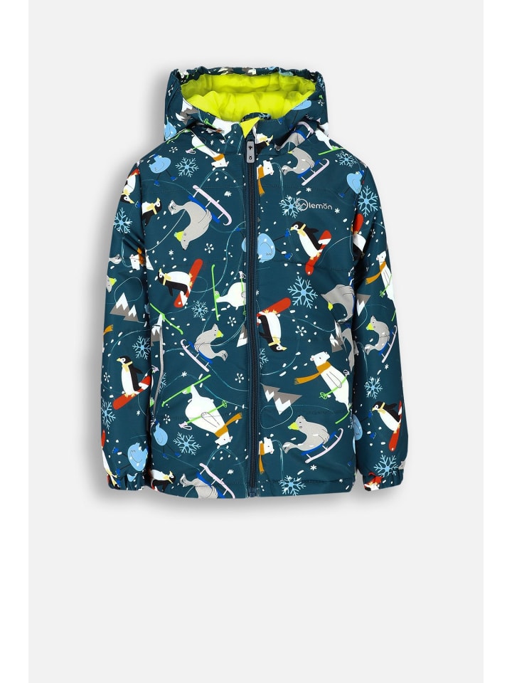 

Lemon explore Лыжная куртка для мальчиков темно-синего цвета