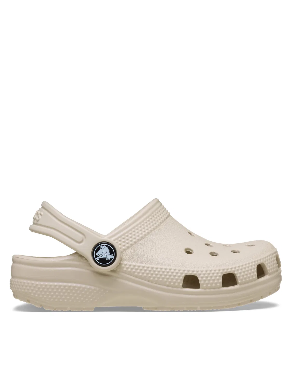 Шлепанцы для девочки Classic Clog Crocs, бежевый