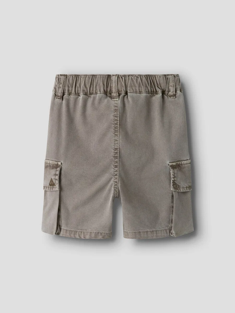 Джинсовые шорты NAME IT Regular Jeans 'NMMBEN B CARGO MK SHORTS 7805-PO NO' в серо-пятнистом цвете — фото 2