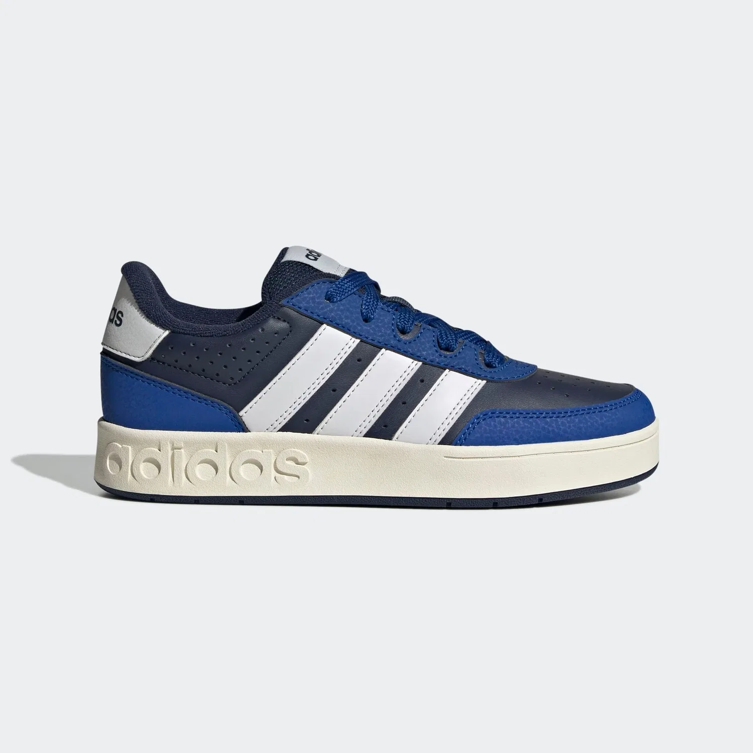 Детские низкие кроссовки с брендингом Adidas Sportswear, Collegiate Navy/Dash Grey/Collegiate Royal — фото 2
