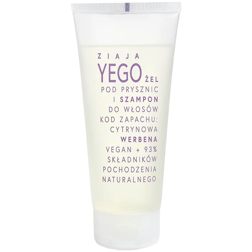 

Ziaja Yego гель для душа и шампунь для волос 2в1 для мужчин вербена, 200 мл
