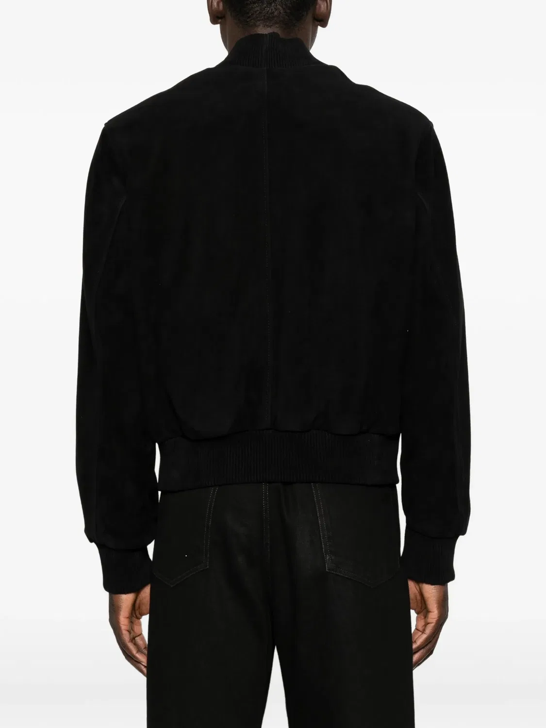 Бомбер на молнии Ami Paris, черный — фото 4