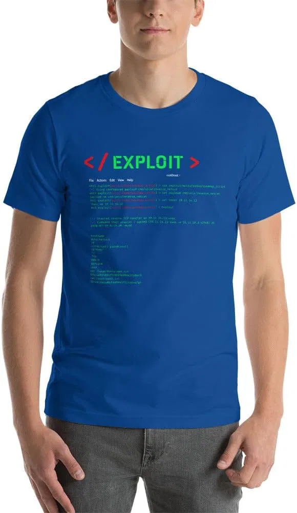 Футболка Regular Fit Exploit, Dark Grey Heather — фото 2